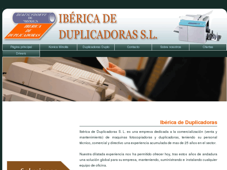 www.ibericadeduplicadoras.com