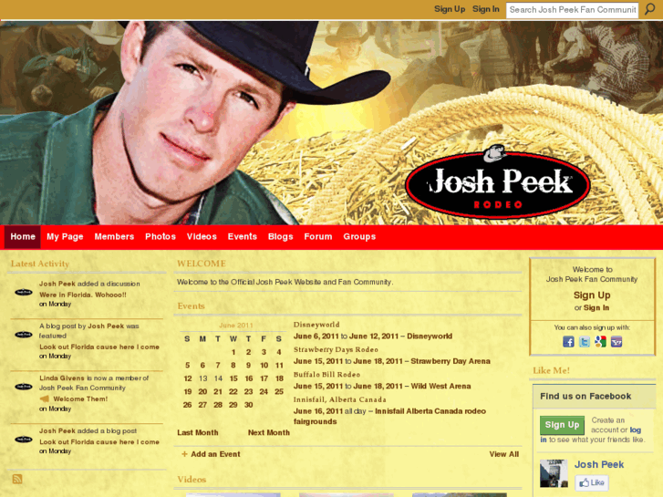 www.joshpeekrodeo.com