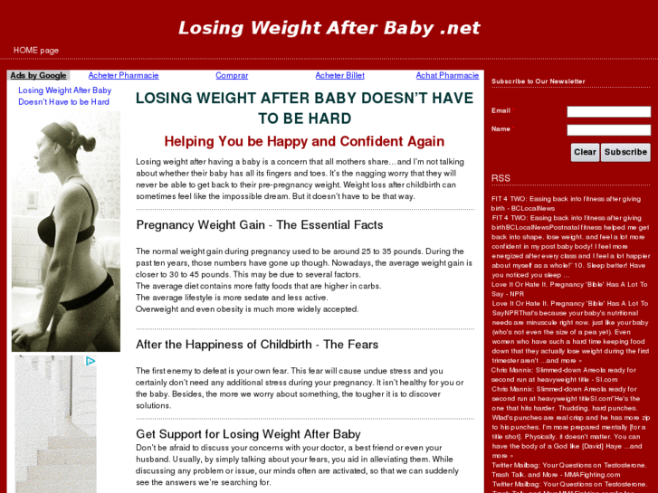 www.losingweightafterbaby.net