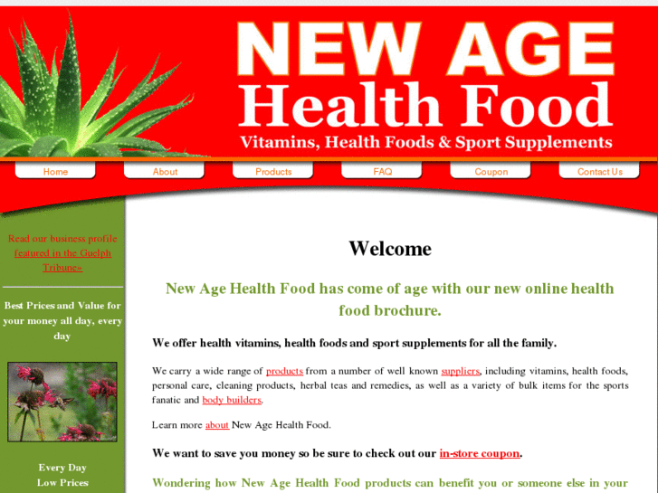 www.newagehealthfood.com