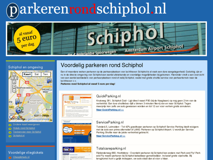 www.parkerenrondschiphol.nl