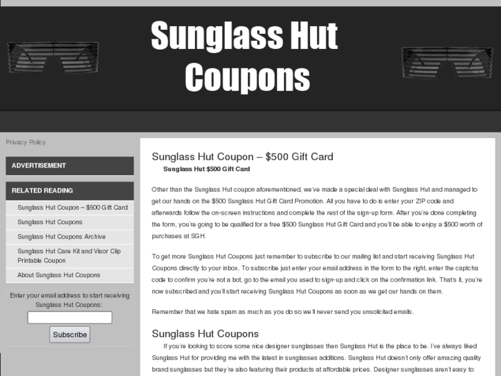 www.sunglasshutcoupons.com