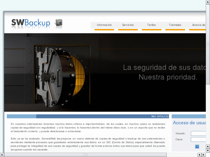 www.swbackup.es