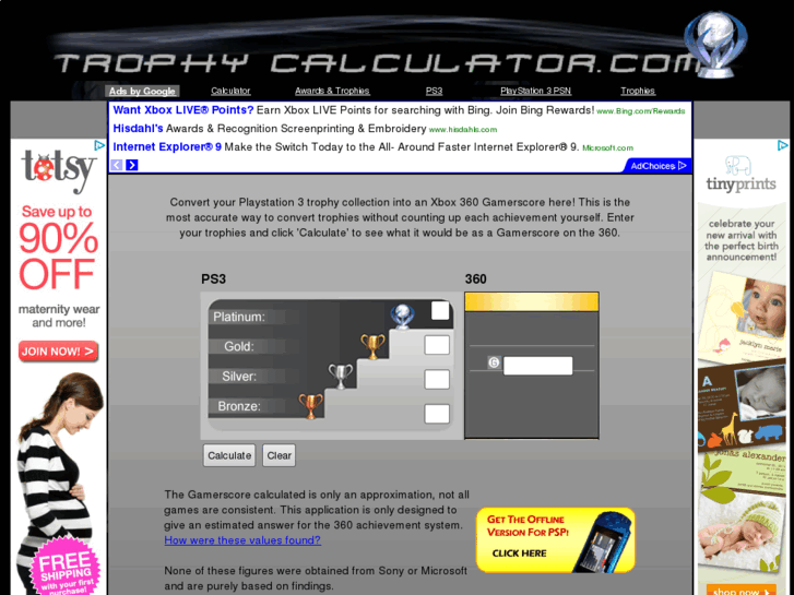 www.trophycalculator.com