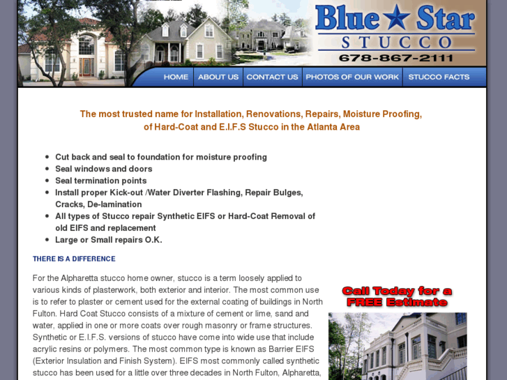 www.bluestarstucco.com