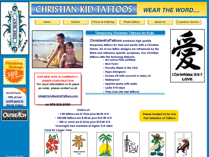 www.christiankidtattoos.com