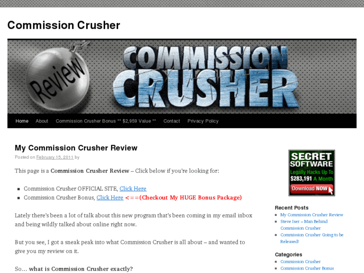 www.commissioncrushersite.com