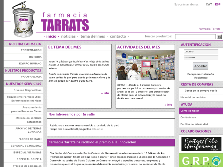 www.farmaciatarrats.com