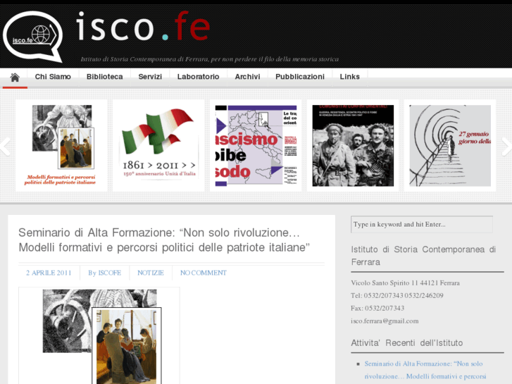 www.isco-ferrara.com