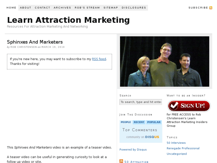 www.learn-attraction-marketing.com