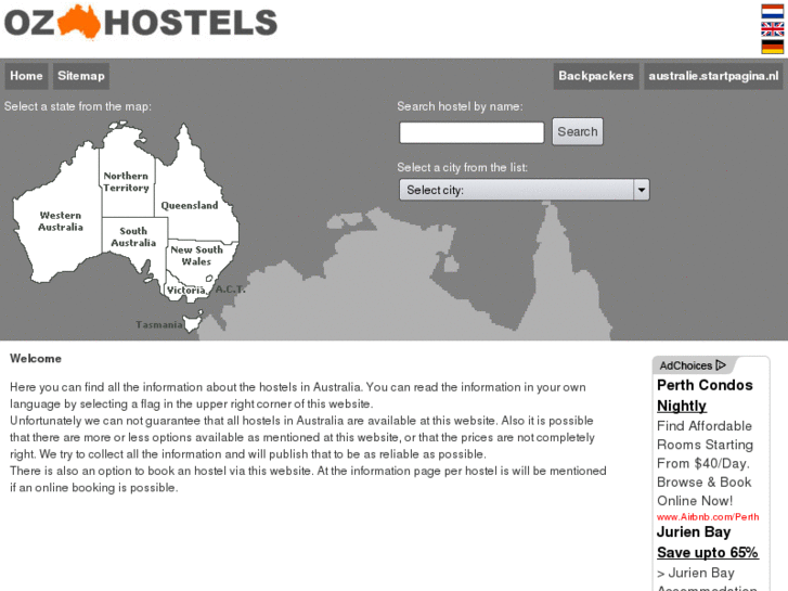 www.oz-hostels.com