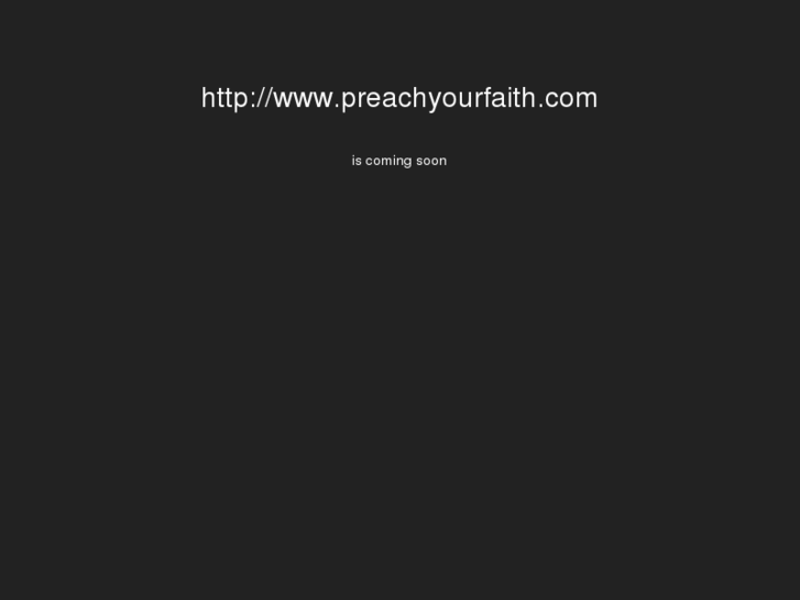 www.preachyourfaith.com