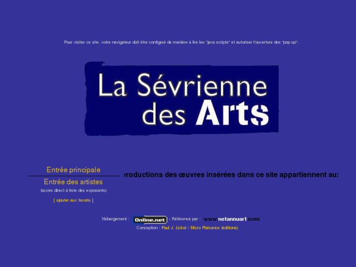 www.sevriennedesarts.com