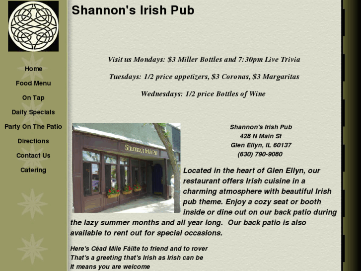 www.shannonsirishpub.info