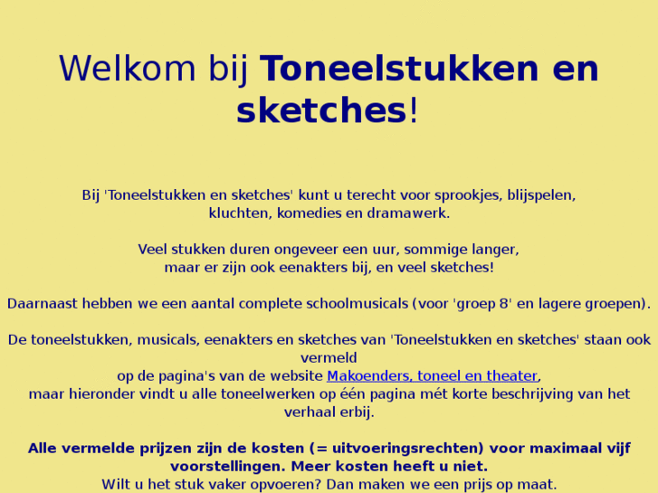 www.toneelstukkenensketches.nl