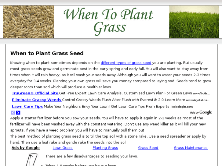 www.whentoplantgrass.com