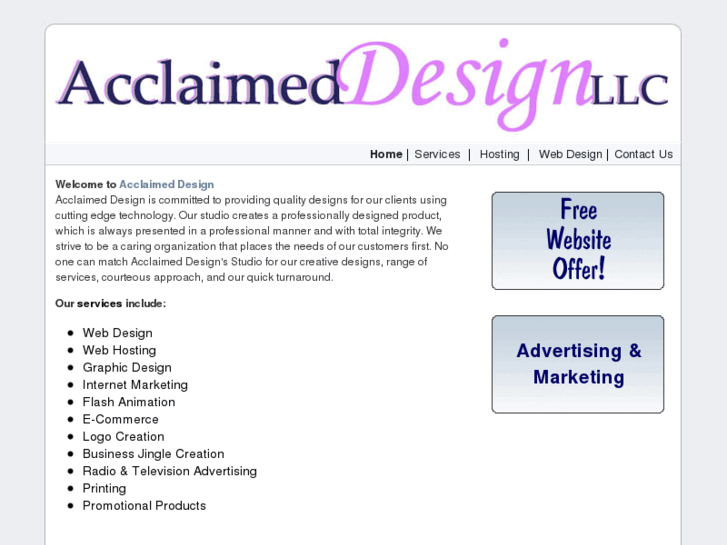 www.acclaimeddesign.com