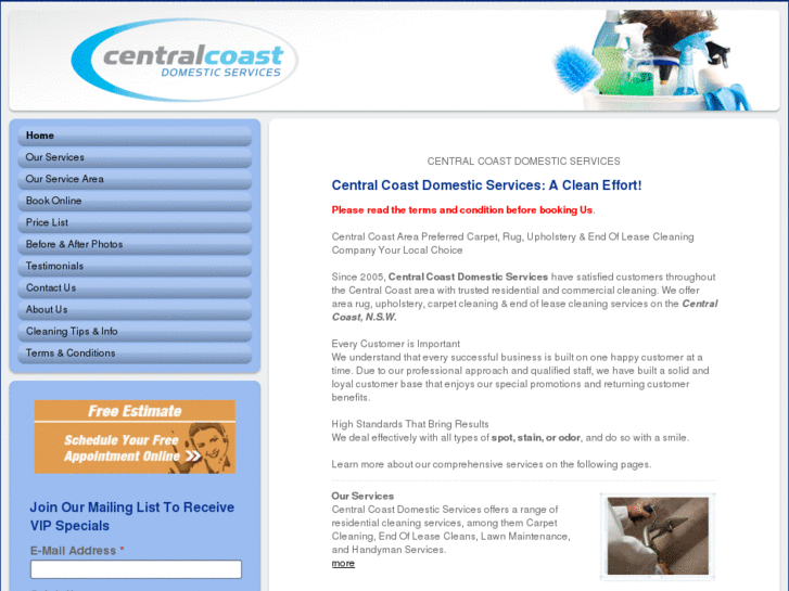 www.centralcoastdomesticservices.com