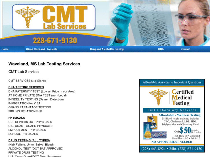 www.cmtlabservices.net