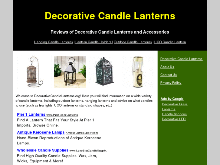 www.decorativecandlelanterns.org