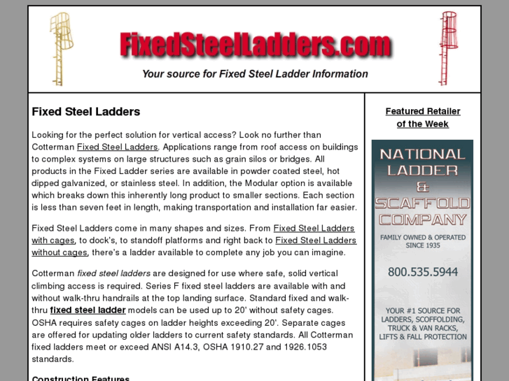 www.fixedsteelladders.com