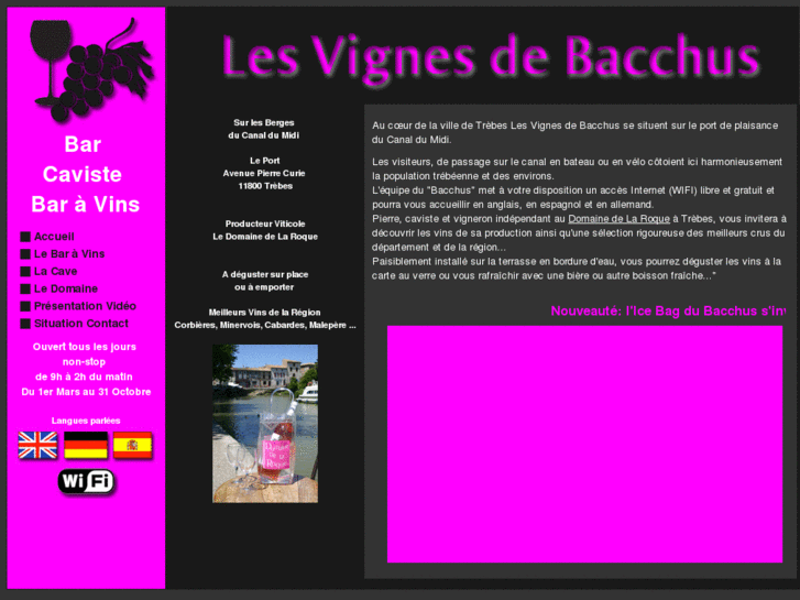 www.lesvignesdebacchus.com