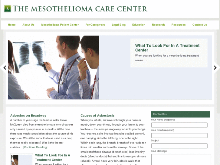 www.mesotheliomacarecenter.com