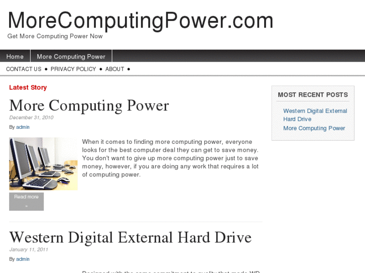 www.morecomputingpower.com