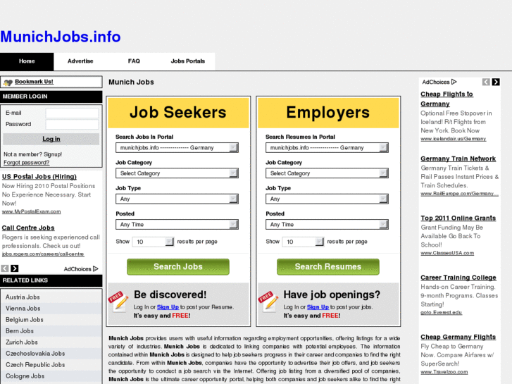 www.munichjobs.info