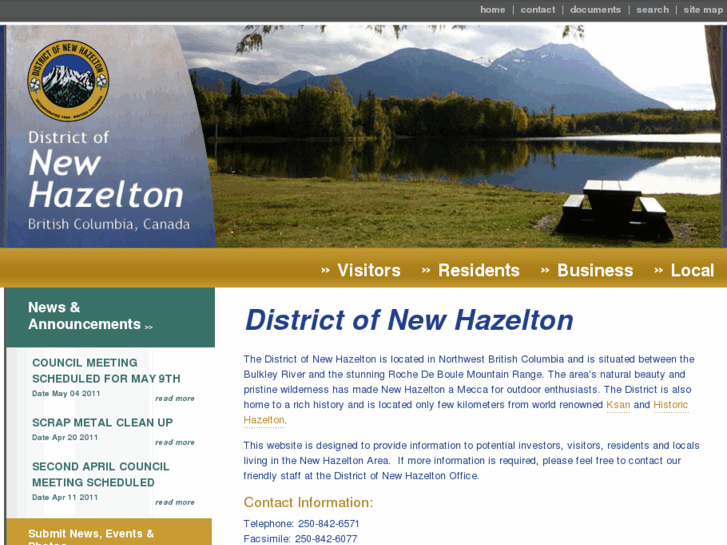 www.newhazelton.ca