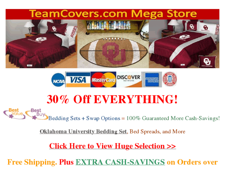 www.oklahoma-sooners-bedding.com