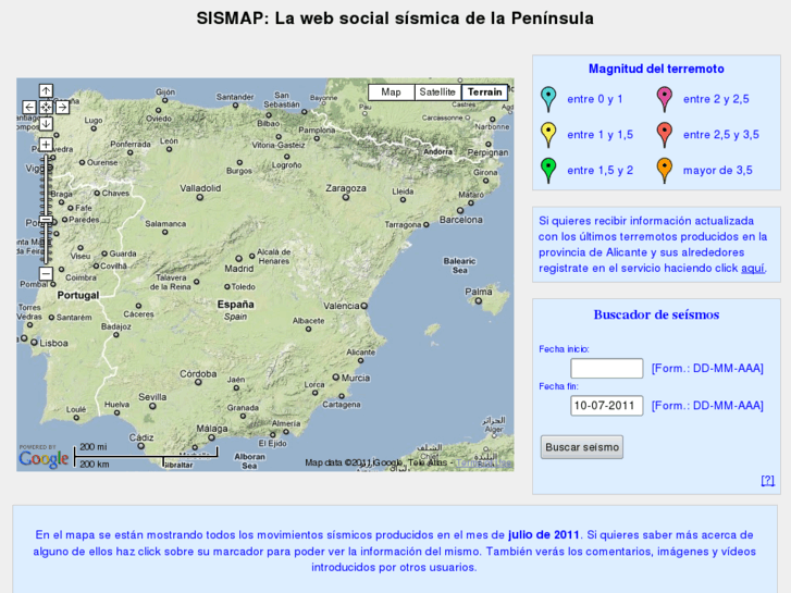 www.sismap.info