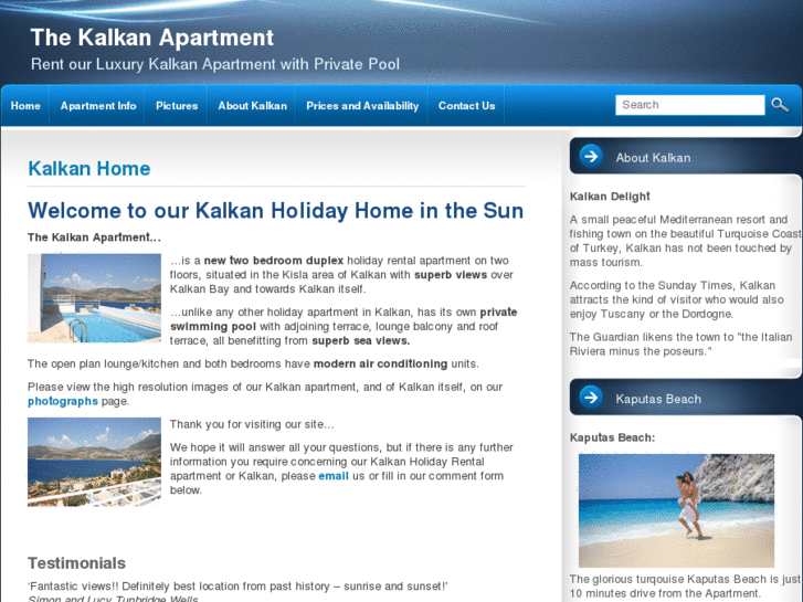 www.thekalkanapartment.com