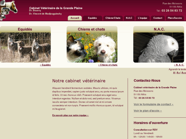 www.veterinaire-grandeplaine.com