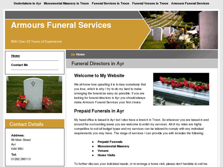 www.armoursfuneralservices.com