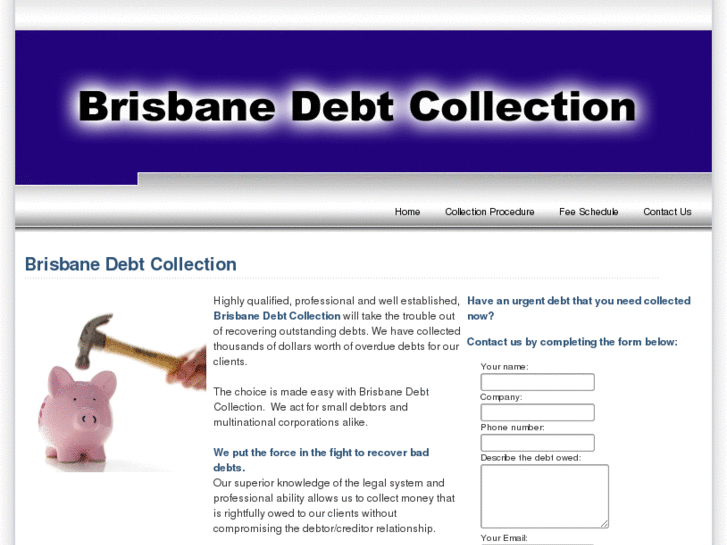 www.brisbanedebtcollection.com