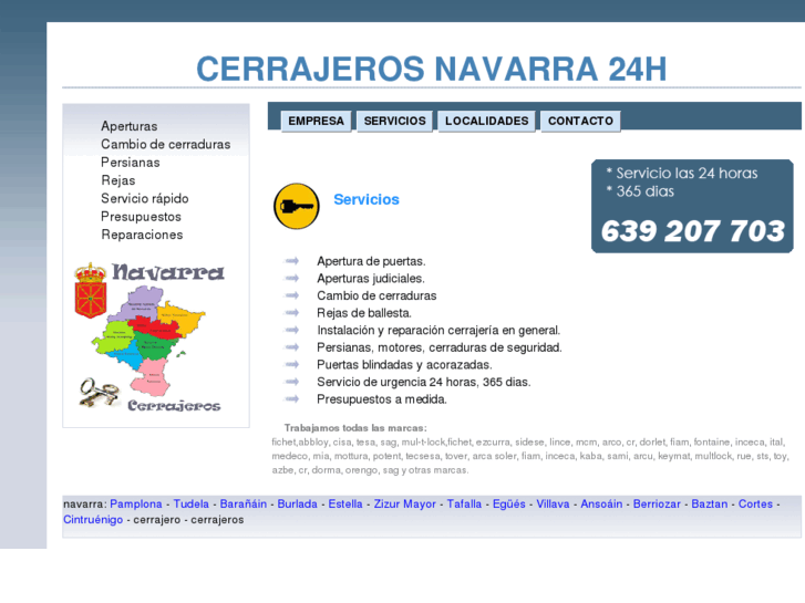 www.cerrajeros-navarra.es