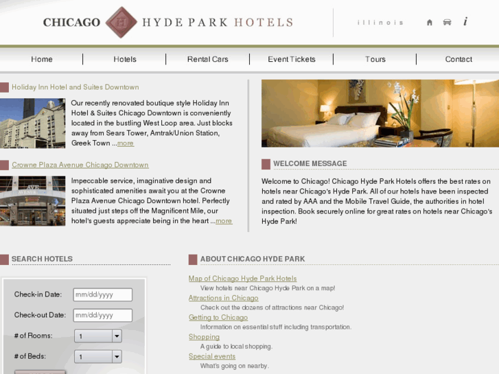 www.chicagohydeparkhotels.com