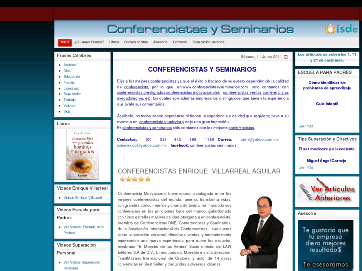 www.conferencistasyseminarios.com