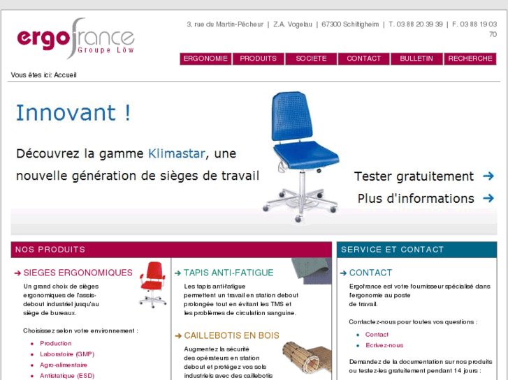 www.ergofrance.com