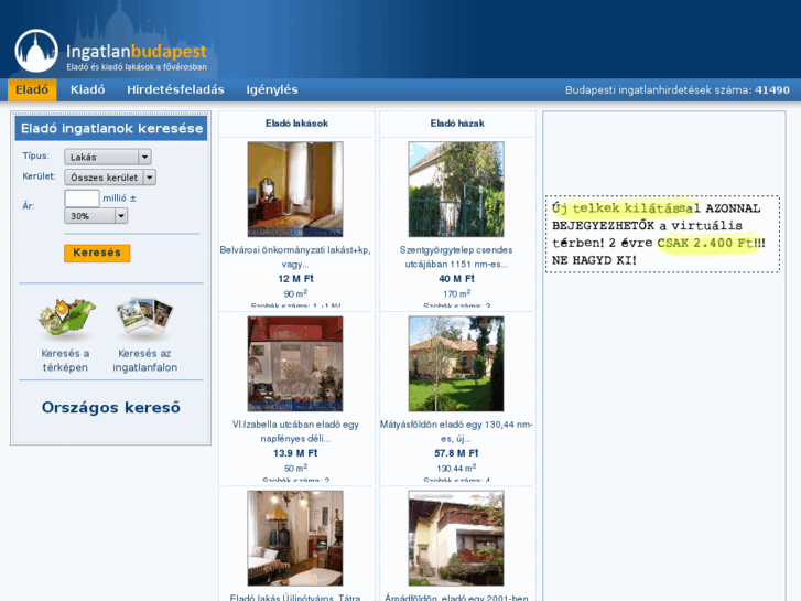 www.ingatlanbudapest.hu