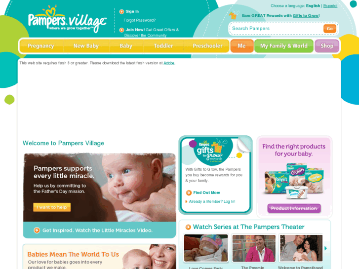 www.pampers.com