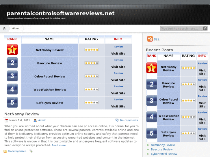 www.parentalcontrolsoftwarereviews.net