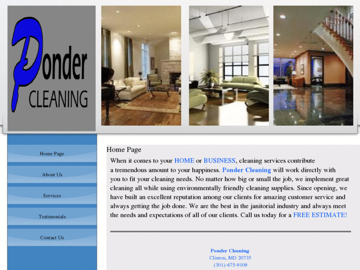 www.ponder-cleaning.com