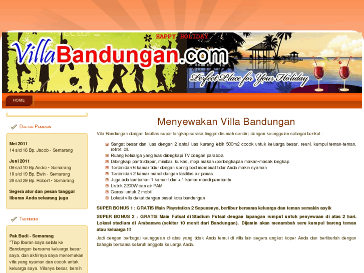 www.villabandungan.com