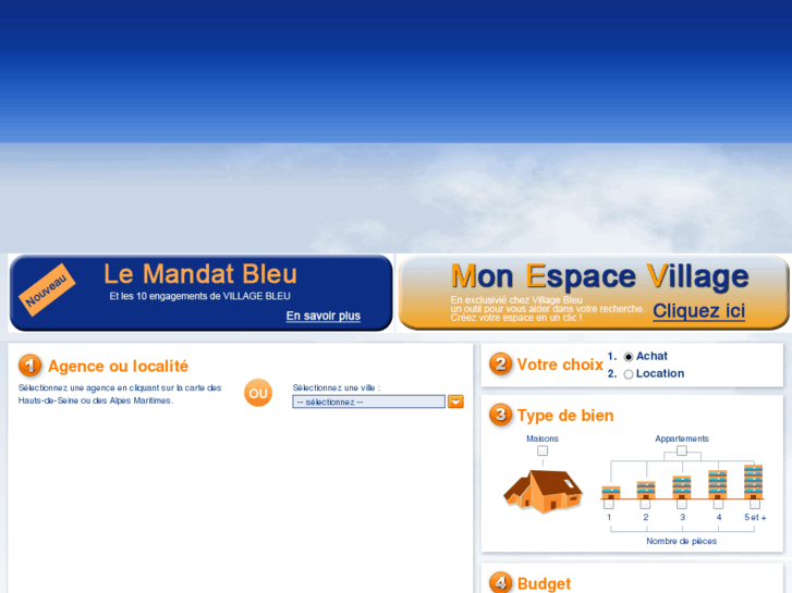 www.villagebleu.com