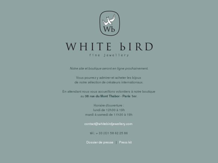 www.whitebirdfinejewellery.com