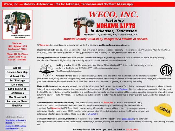 www.arkansasmohawklifts.com