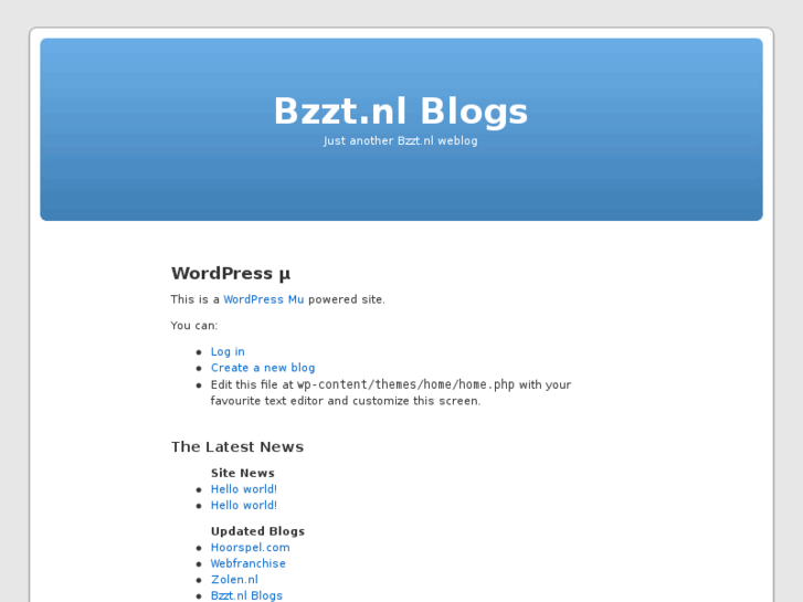 www.bzzt.nl