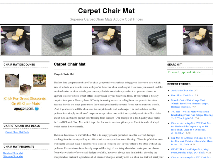 www.carpetchairmat.net